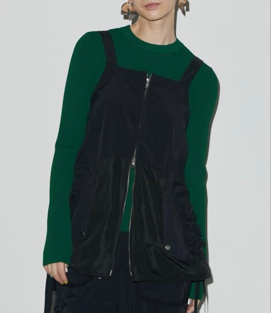 UN3D. アンスリード　MA-1 DETAIL SHIRT CAMISOLE