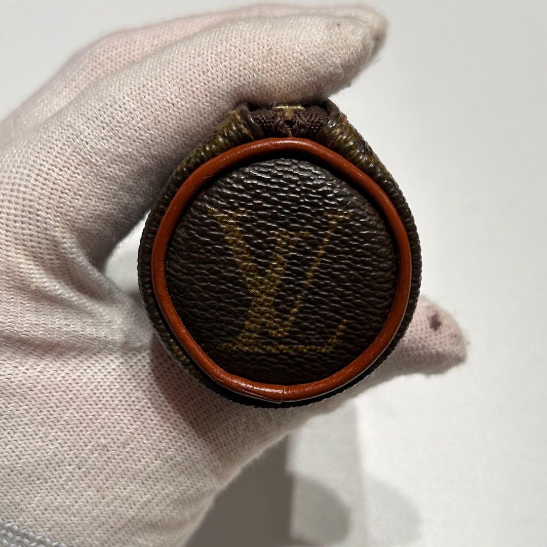 【極美品】ルイヴィトン モノグラム ポーチ ゴルフボールケース ペンケース