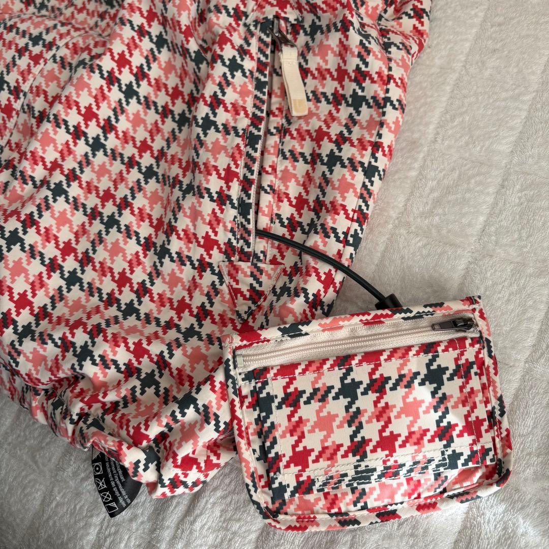 burton スノーウェエア レディース　上M　下S　白系チェックスノボースキー