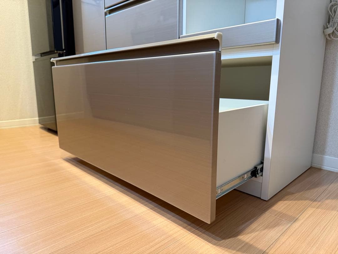 【美品】ニトリ 食器棚 キッチンカウンター 120cm