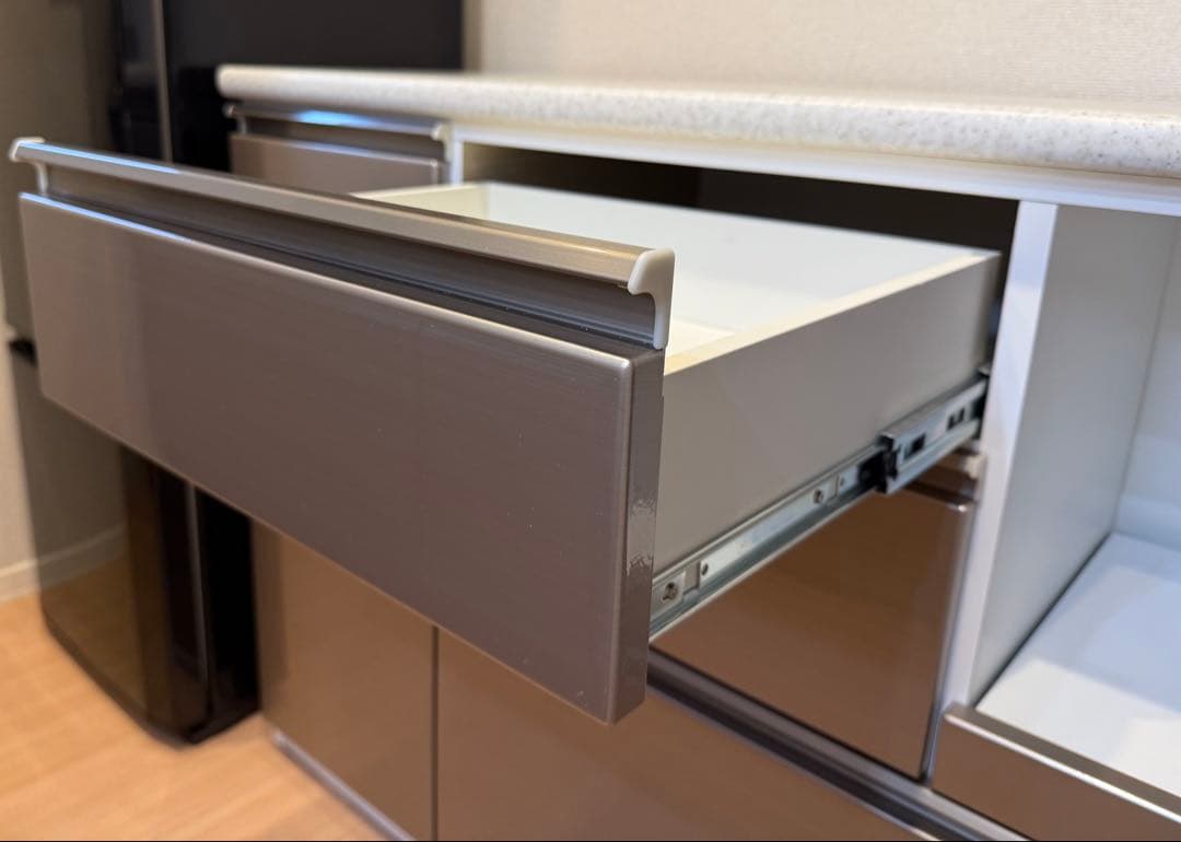 【美品】ニトリ 食器棚 キッチンカウンター 120cm