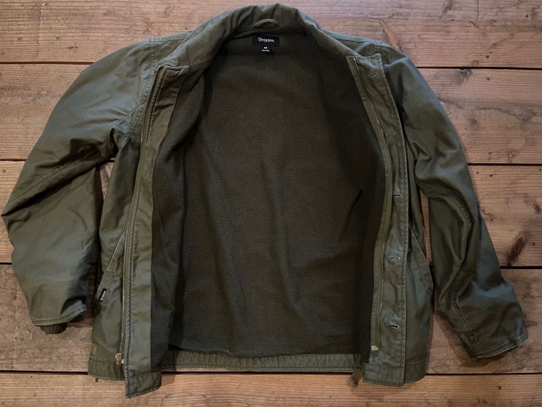 Brixton ブリクストン A-2デッキジャケット Mサイズ インナーフリース
