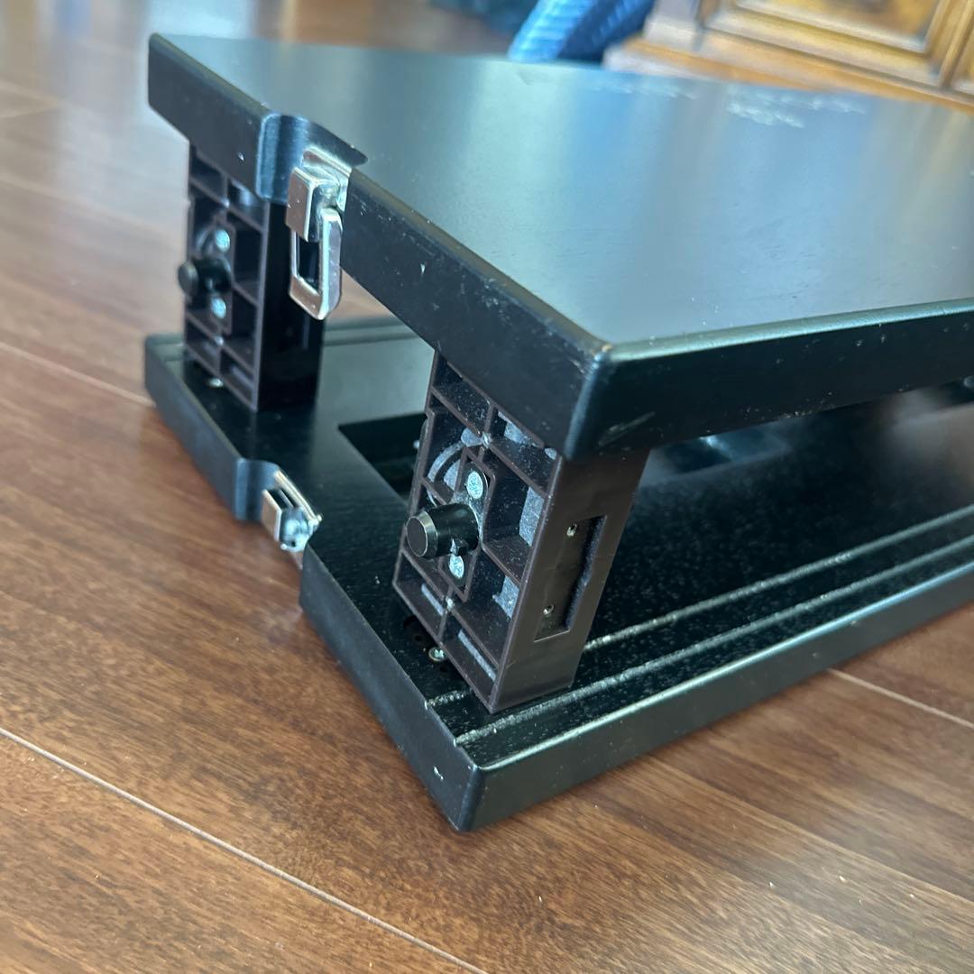 吉澤 ピアノ補助台 アシストスツール ブラック