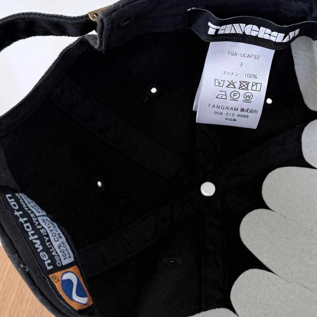 CLUBHAUS × TANGRAM DICE TWILL CAP BLACK