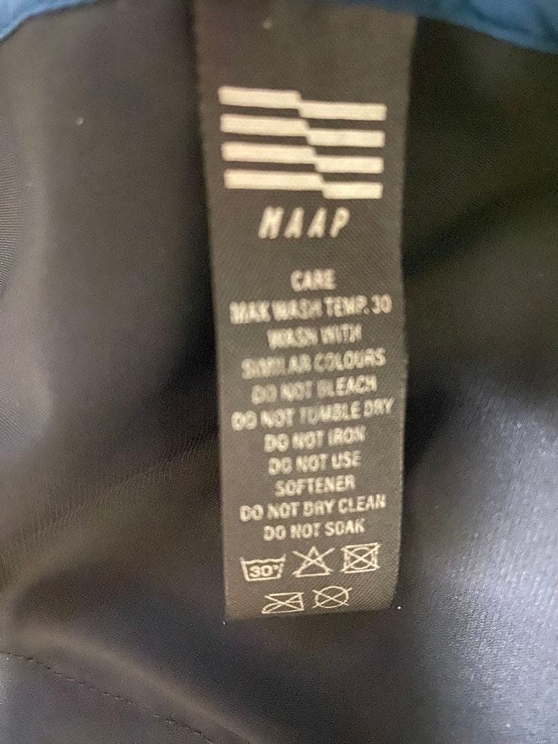  サイクルジャージ ベスト 青/黒 クロ