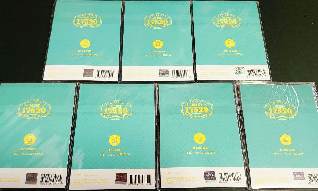 BTS 防弾少年団 2ND MUSTER アクリルスタンド フルメンバーセット