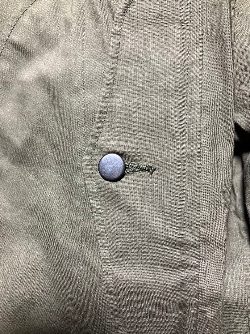 レインパーカー 米軍実物 SMALL デッキパーカー