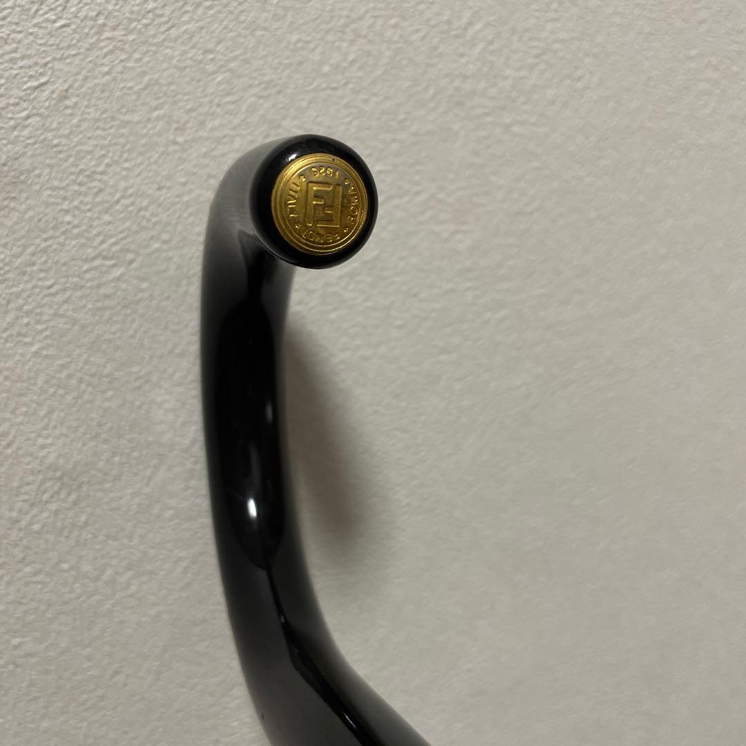 FENDI フェンディ 長傘 ズッカ柄 総柄 ユニセックス 美品 ゴールド