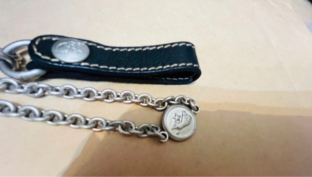 IL BISONTE イルビゾンテ チェーン ウォレットチェーン 財布