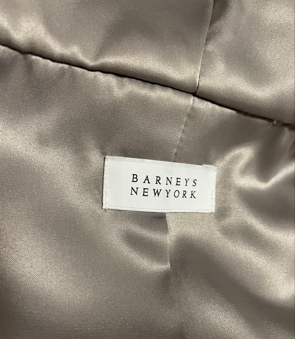 BARNEYS NEW YORK フード付きファーコート