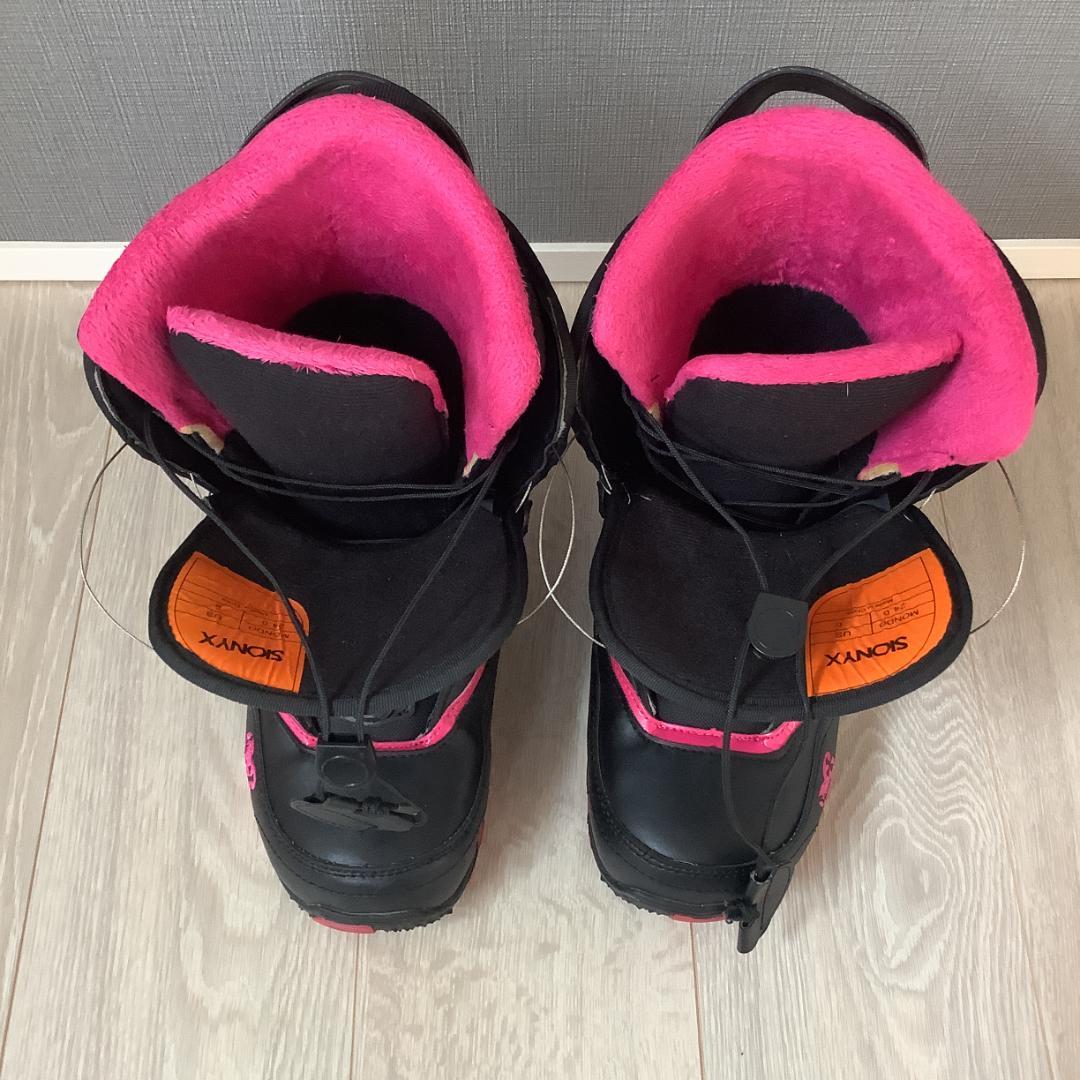 033 SIONYX 24.0cm レディーススノーボードブーツ初心者やグラトリ
