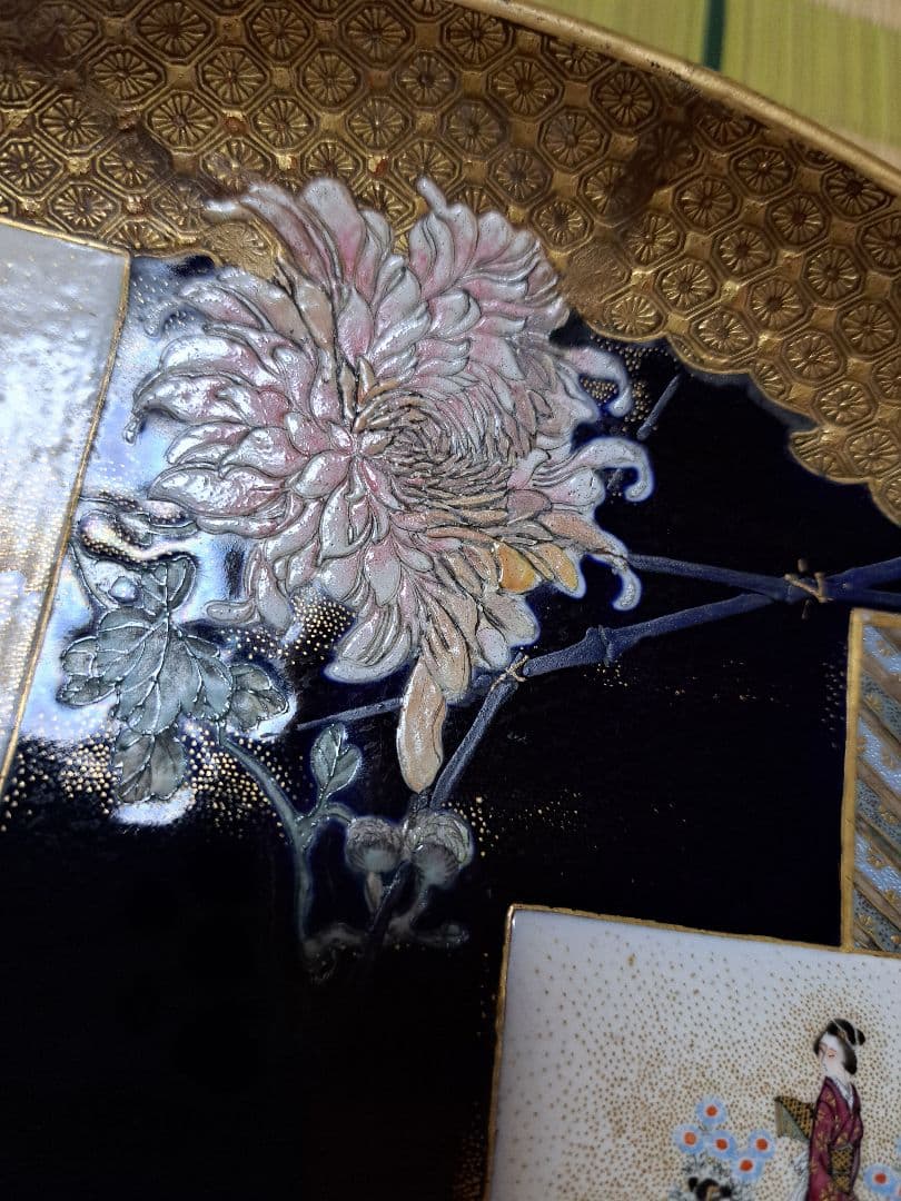 かなり古いもの　薩摩焼　皿