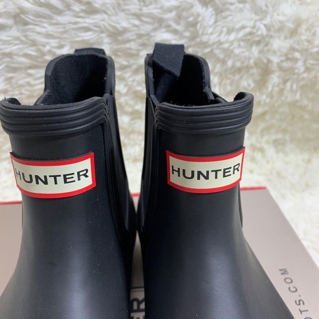 ☆未使用　ハンター　チェルシー　レイン　ショート　ブーツ　UK 7