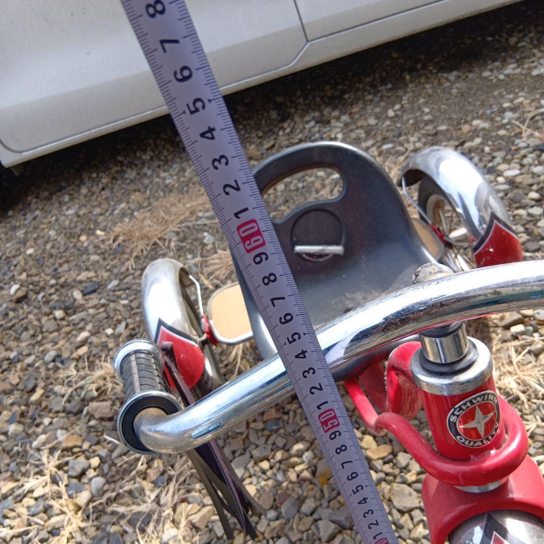 赤い三輪車 金属フレーム