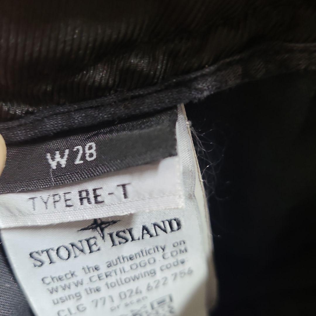 Stone  ストーンアイランドカーゴパンツ ブラック W28