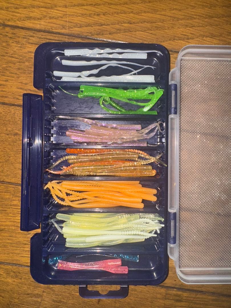 アジングワーム、ジグヘッドセット！