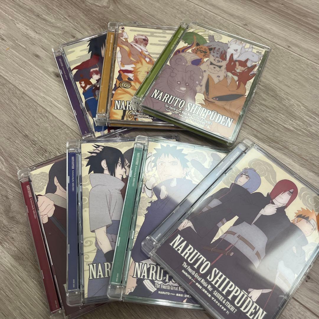 ナルト サスケとイタチ dvd box 全7巻
