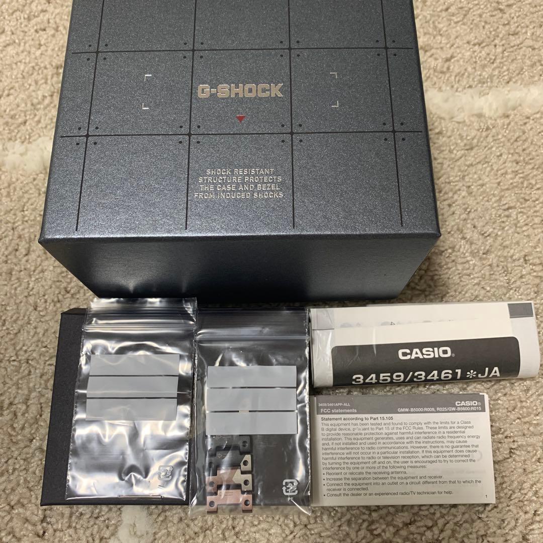 CASIO G-SHOCK GMW-B5000TVB-2JR 正規取扱店購入