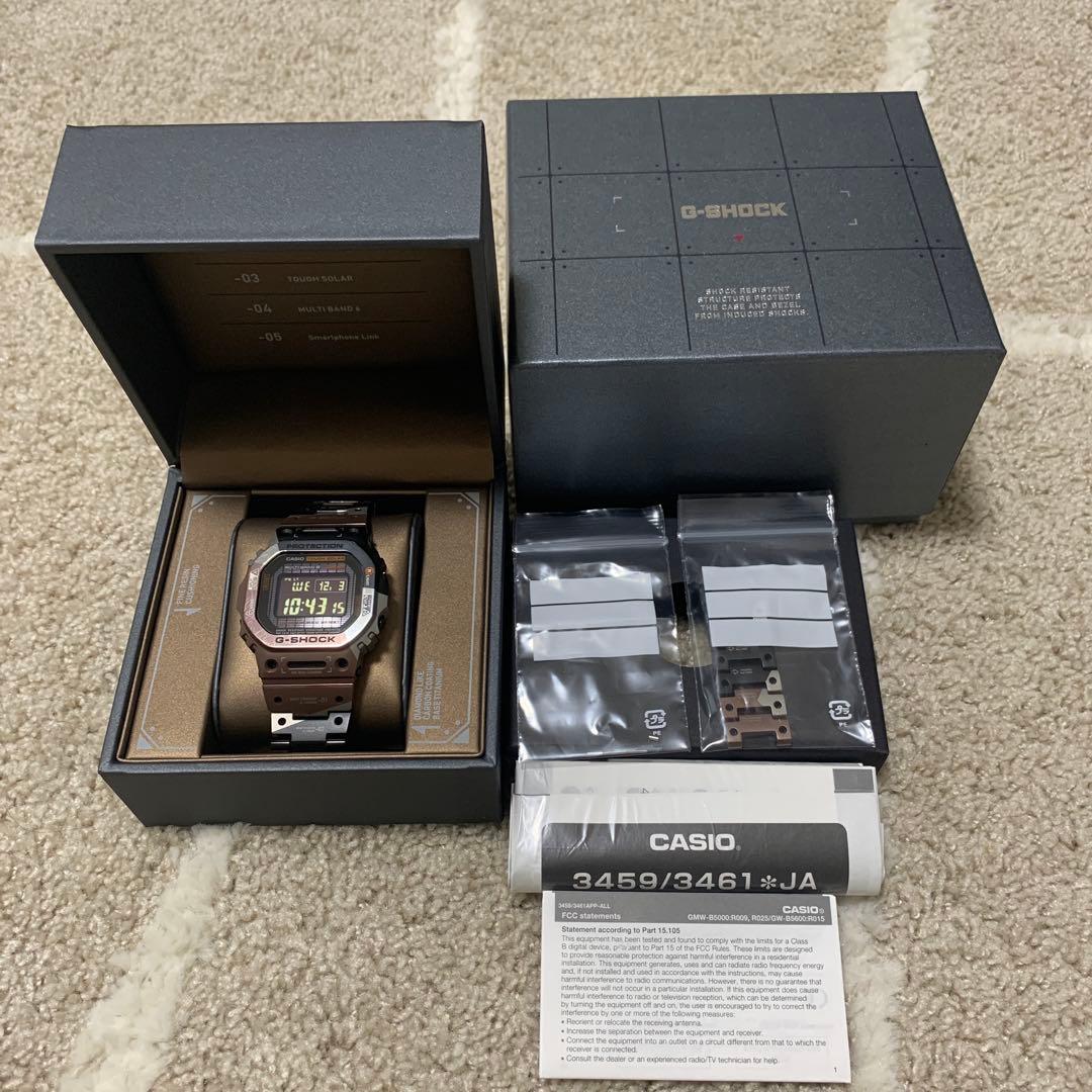 CASIO G-SHOCK GMW-B5000TVB-2JR 正規取扱店購入