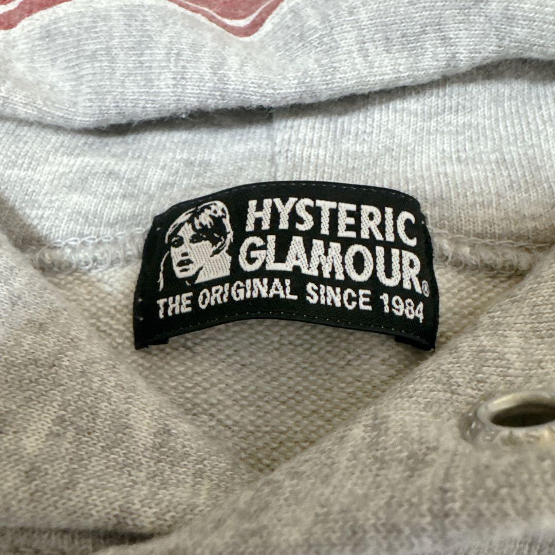 HYSTERIC GLAMOUR ヴィクセンガール　パーカー　グレー