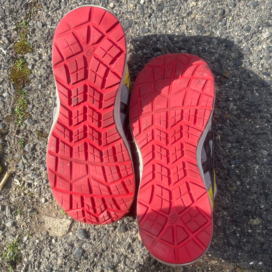 CP209BOA 限定カラーアシックス安全 靴メッシュ 25.5センチ