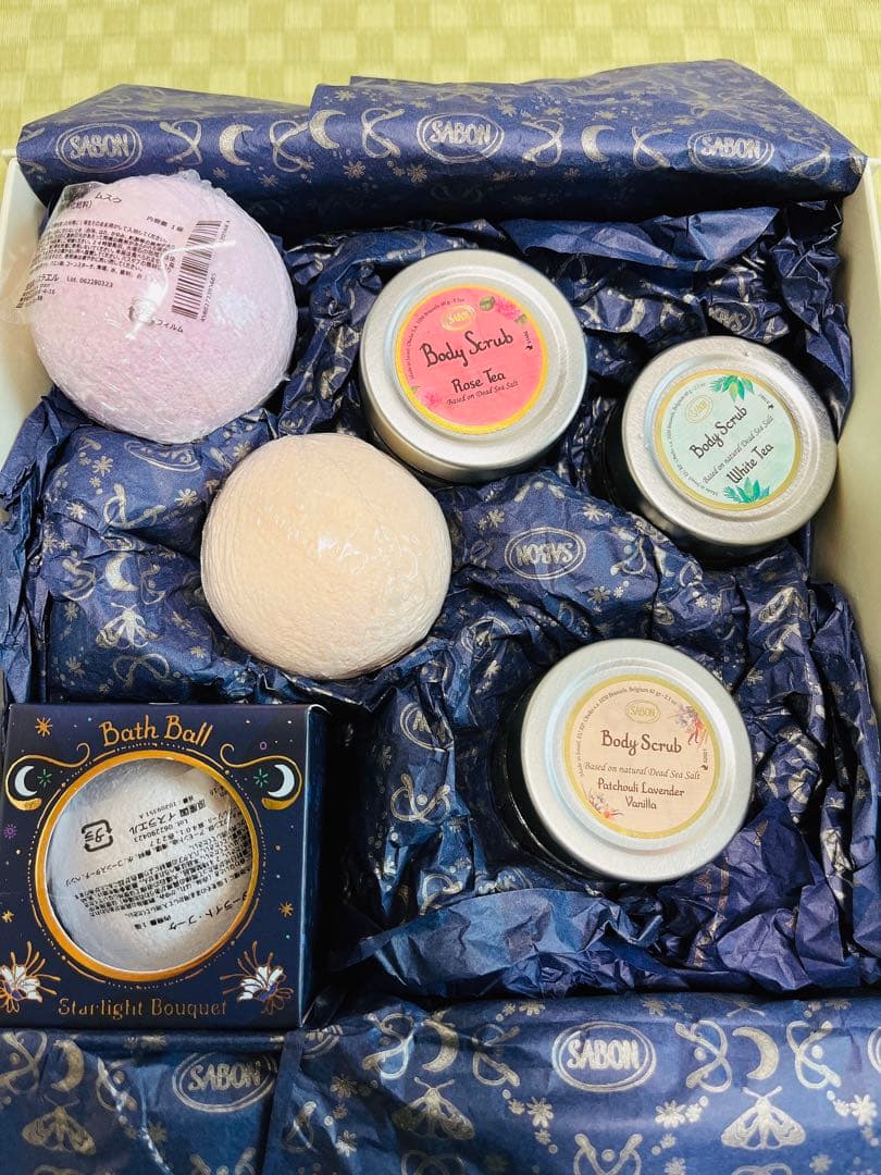 新品‼︎SABON バスボール&スクラブ セット♡