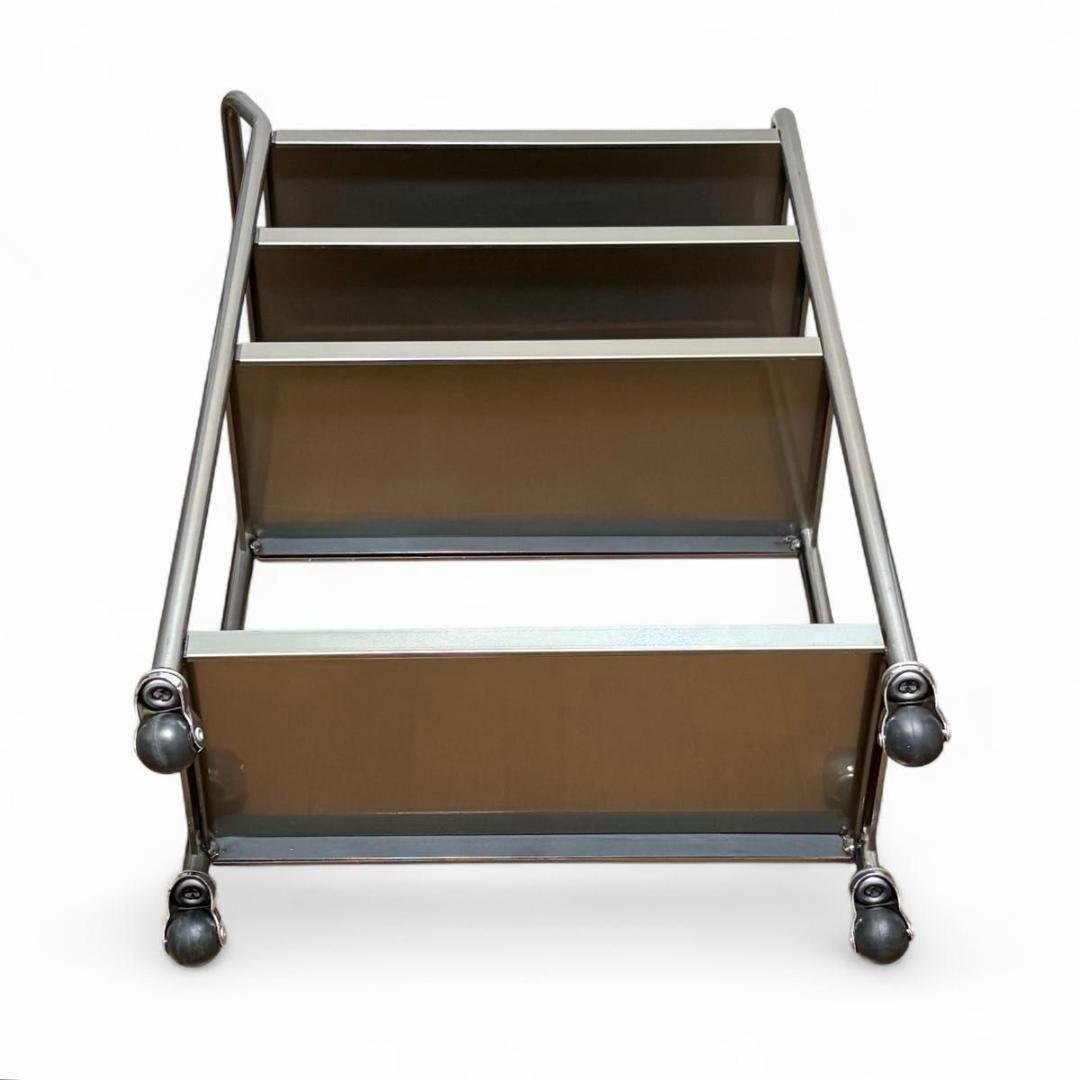 ステンレスワゴン キッチンワゴン ツールワゴン 4輪キャスター インダストリアル