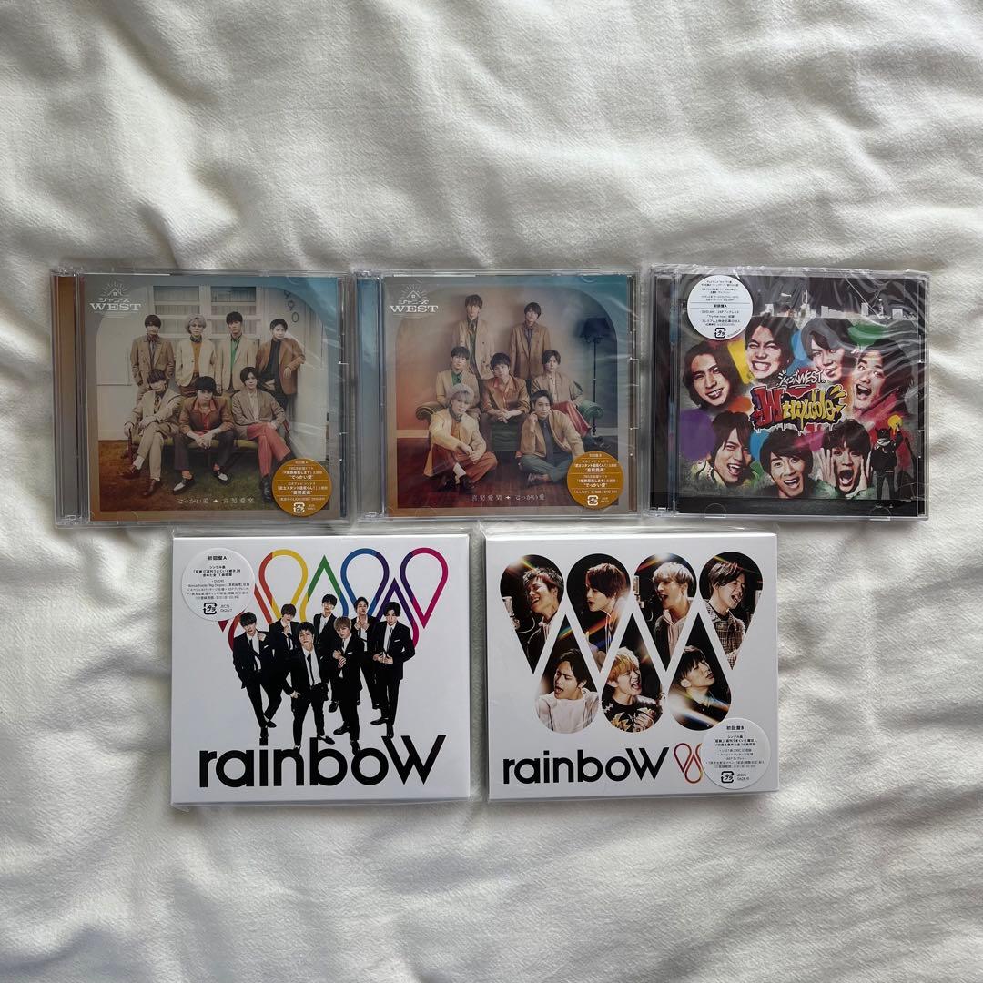 ジャニーズWEST WEST. シングル アルバム まとめ売り
