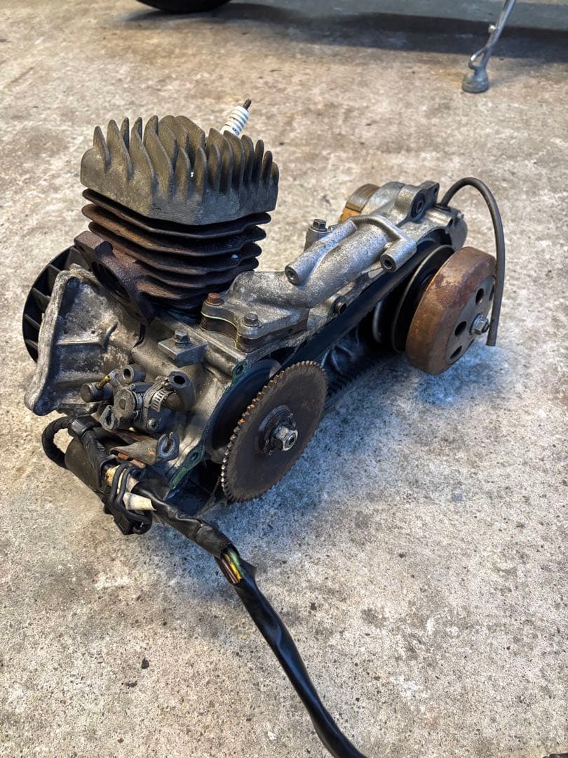 スーパーディオ　AF27・AF28クランクベアリング交換済み太軸エンジン