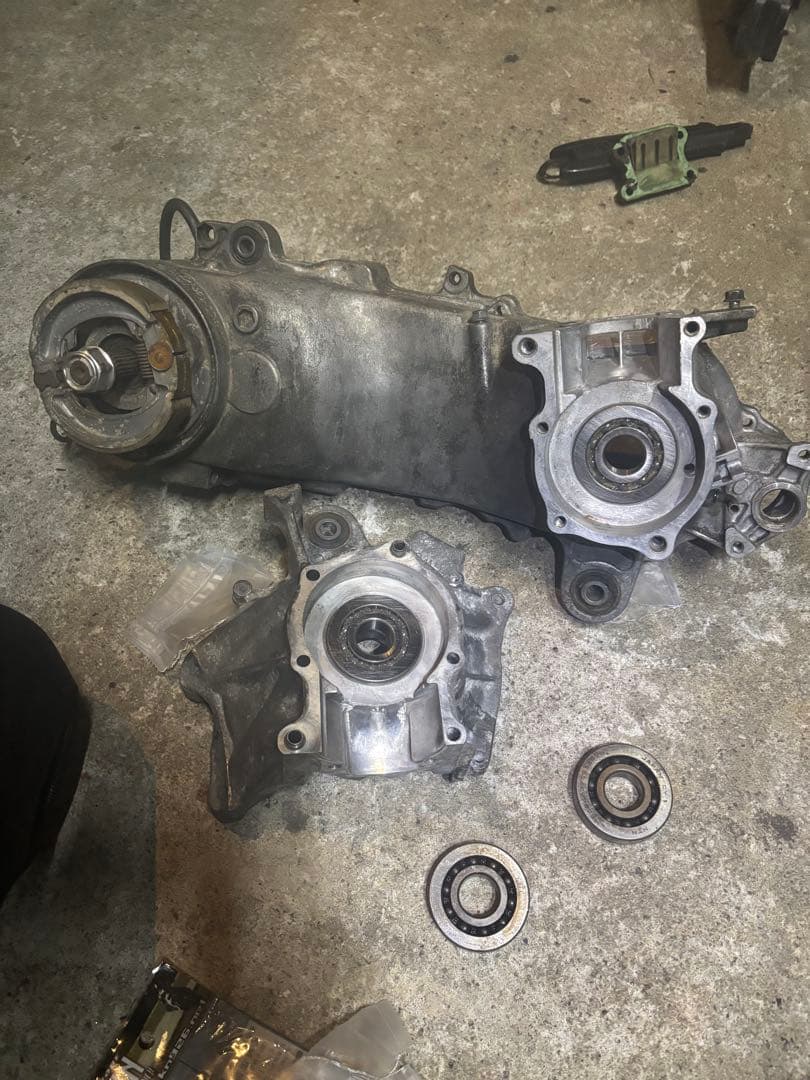 スーパーディオ　AF27・AF28クランクベアリング交換済み太軸エンジン