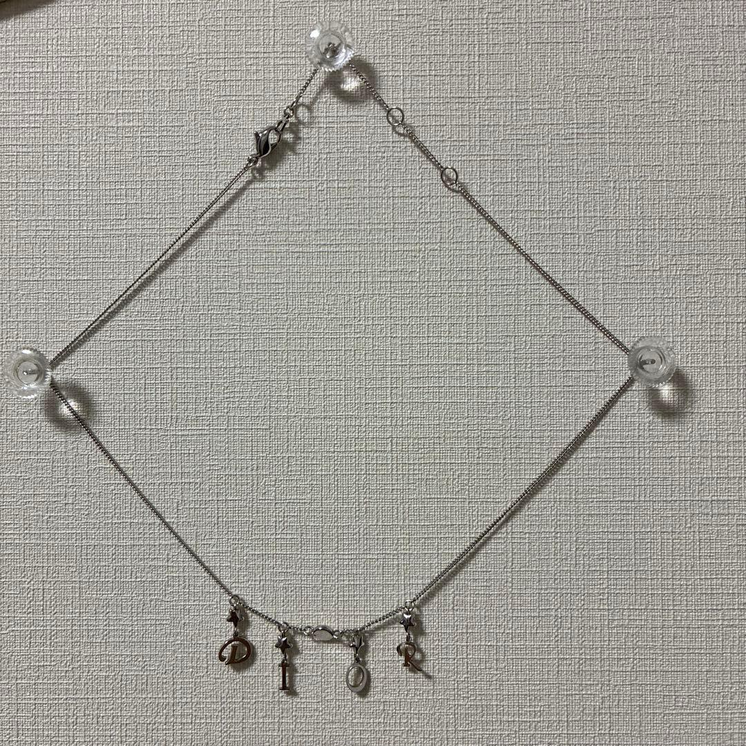 DIOR シルバーネックレス