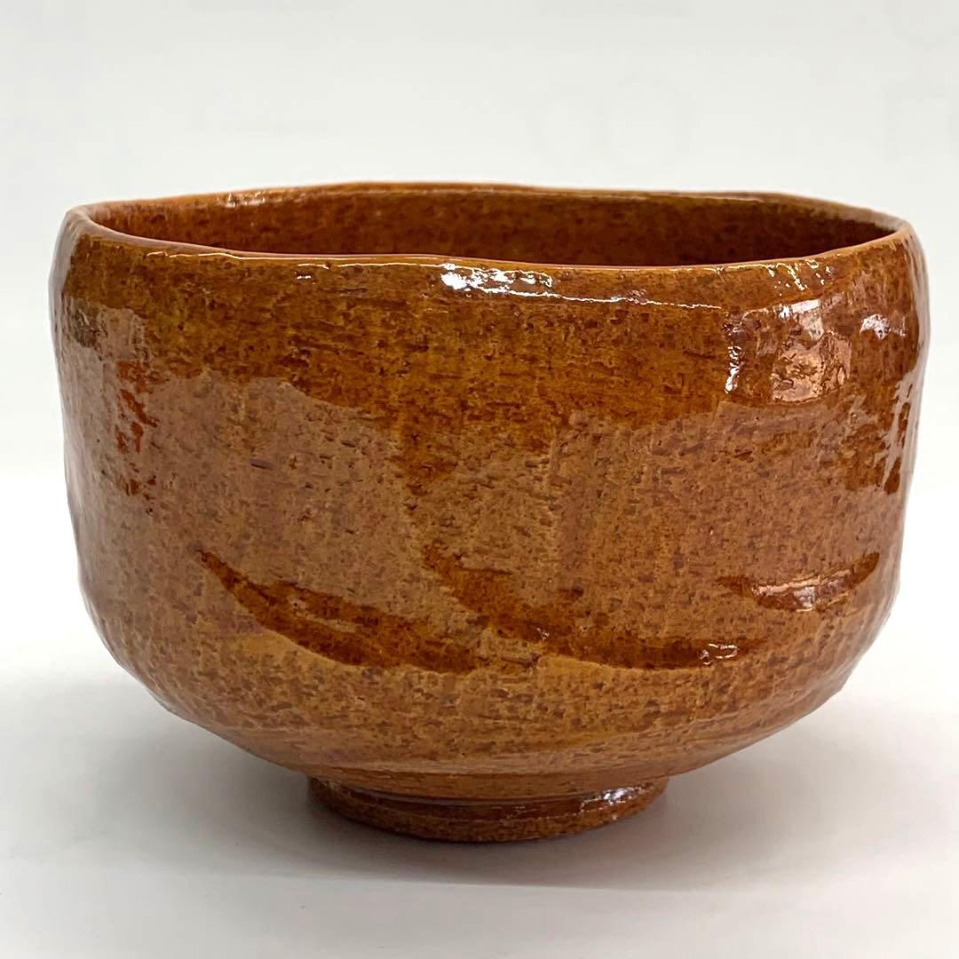 【茶碗　飴楽　火祭り】井上春峰　紙箱