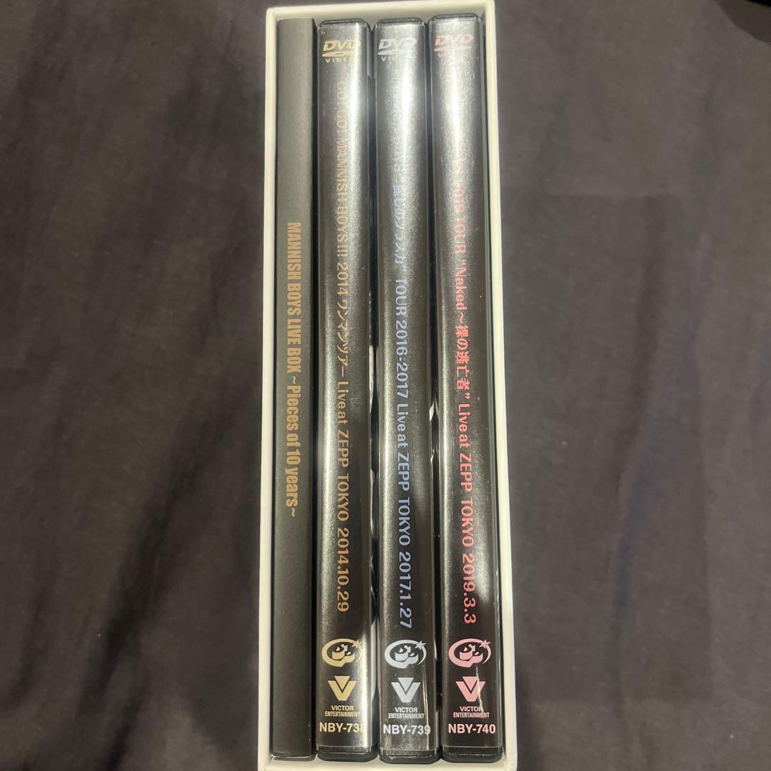 あ*か様 MANNISH BOYS LIVE 3DVD+フォトブック マニッシュ