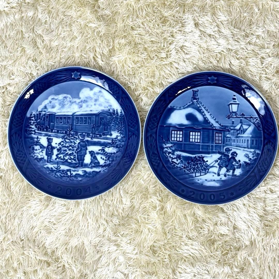 【美品9枚】ロイヤルコペンハーゲン　イヤープレート