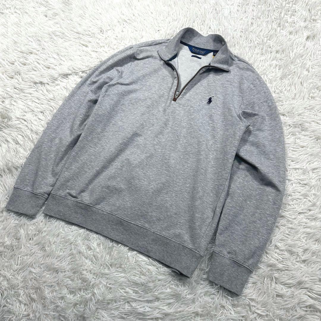 現行　ポロゴルフ　ラルフローレン　パフォーマンス　クォータージップ　プルオーバー