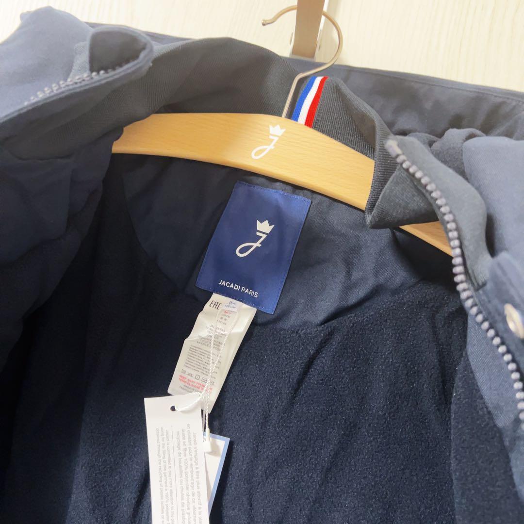 【新品】jacadi ダウンジャケット　ネイビー　中綿コート 8A