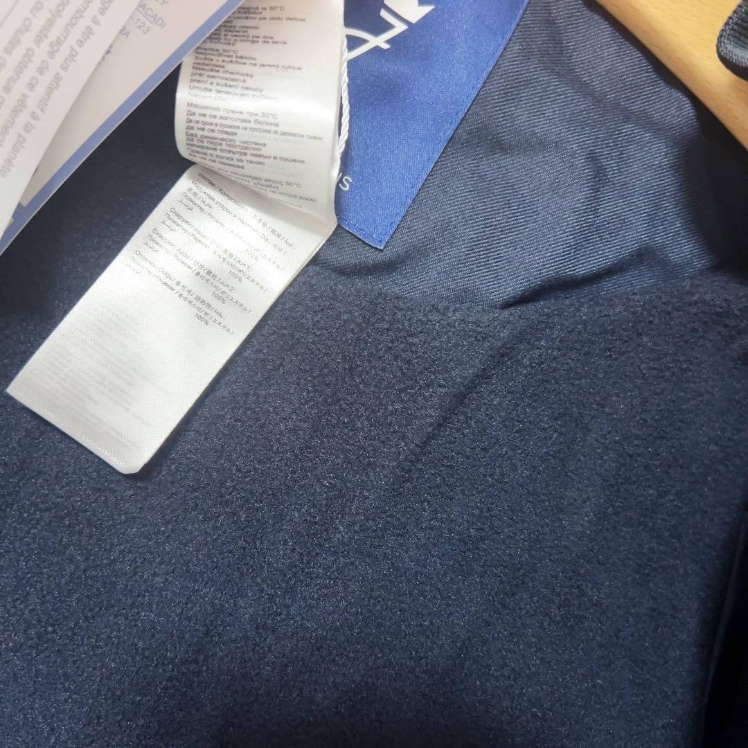 【新品】jacadi ダウンジャケット　ネイビー　中綿コート 8A