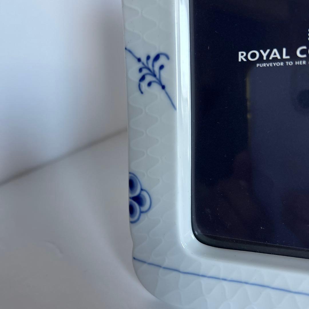 ロイヤルコペンハーゲン•ブルーパルメッテ•フォトフレーム•写真立て