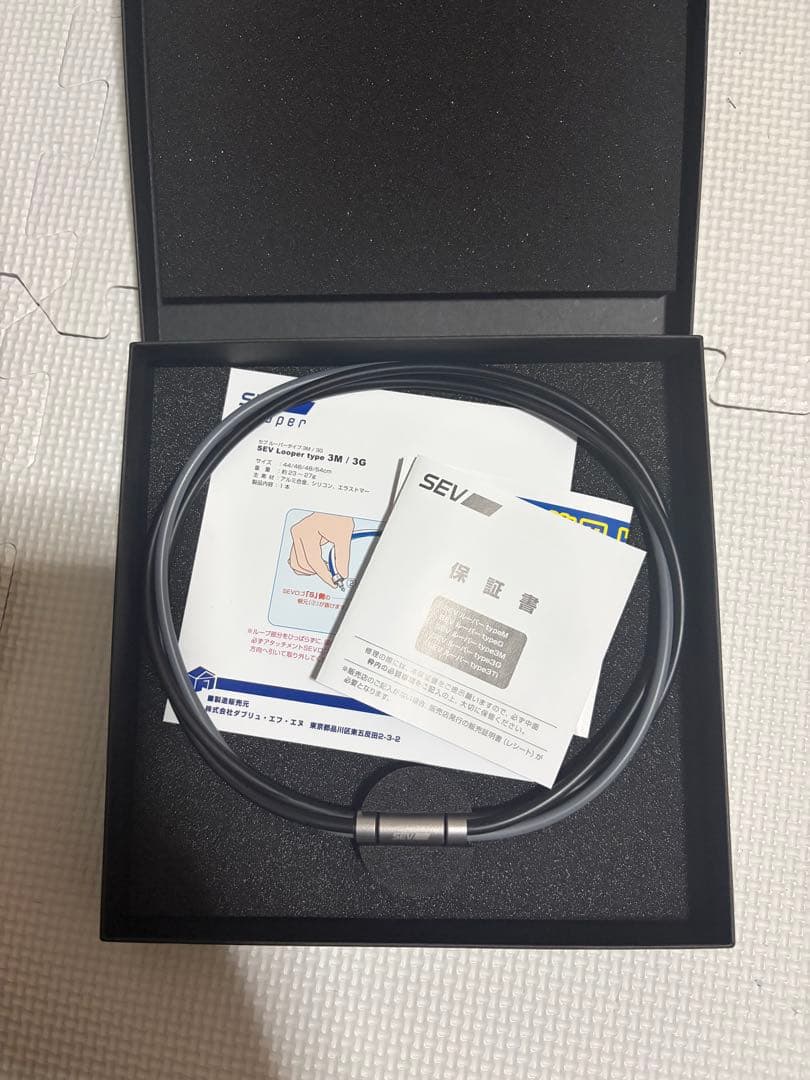 cheeseSEV Looperタイプ ネックレス 48cm(チタン)