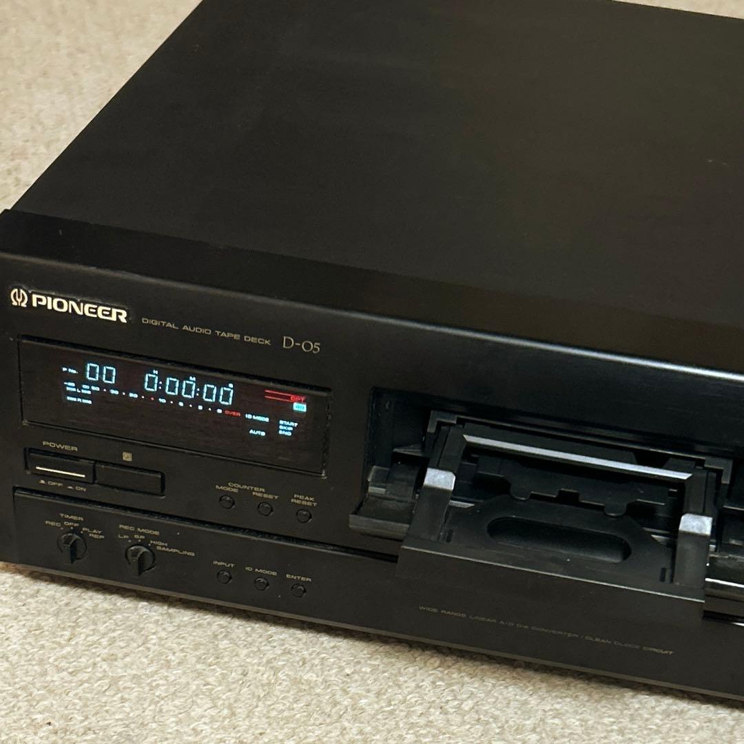 電源&リモコンOK 再生未確認の為 ジャンク Pioneer D-05