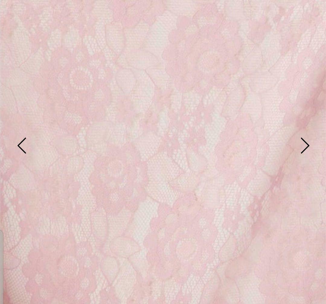 新品未使用　レース浴衣とレース帯のセット　オフホワイト　ピンク　レディース