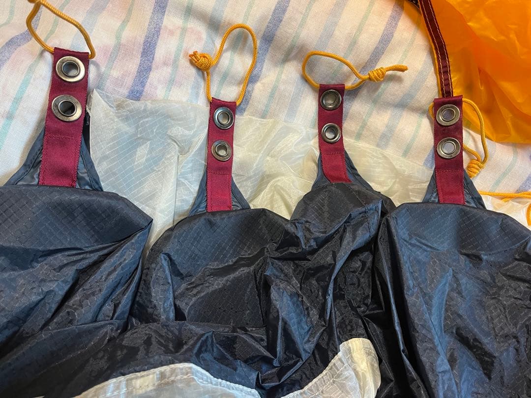 モンベル ステラリッジ4 レインフライ、グランドシート付