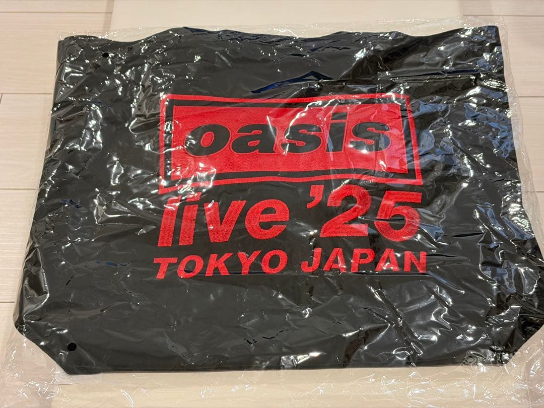 【即日発送可】oasis トートバッグ ライブ'25