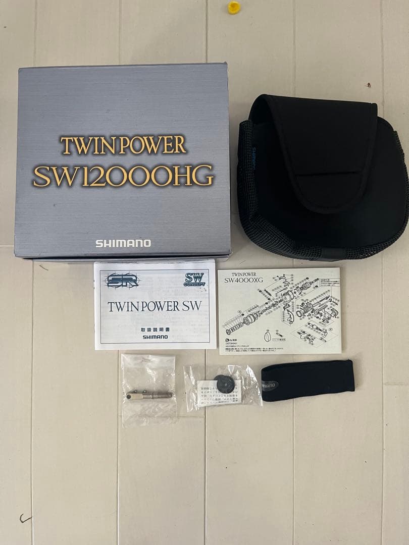 ツインパワーSW 12000HG ライン PE6号 美品