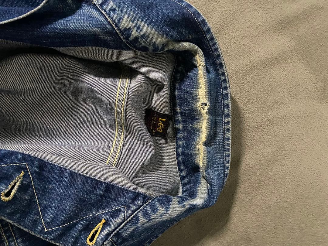 希少 50sLee 101-J デニムジャケット サイズ44 ヴィンテージ リー