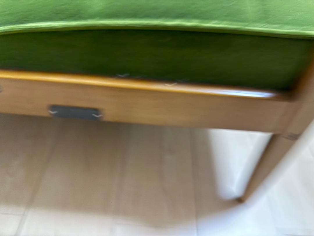 カリモク60 Kチェア2シーター　モケットグリーン