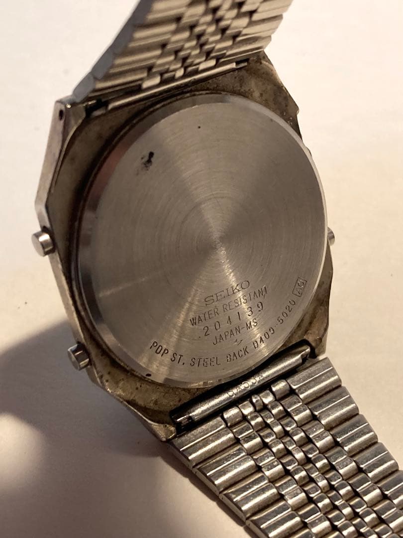 【希少】SEIKO　レターメモ112 ヴィンテージデジタル　稼働品