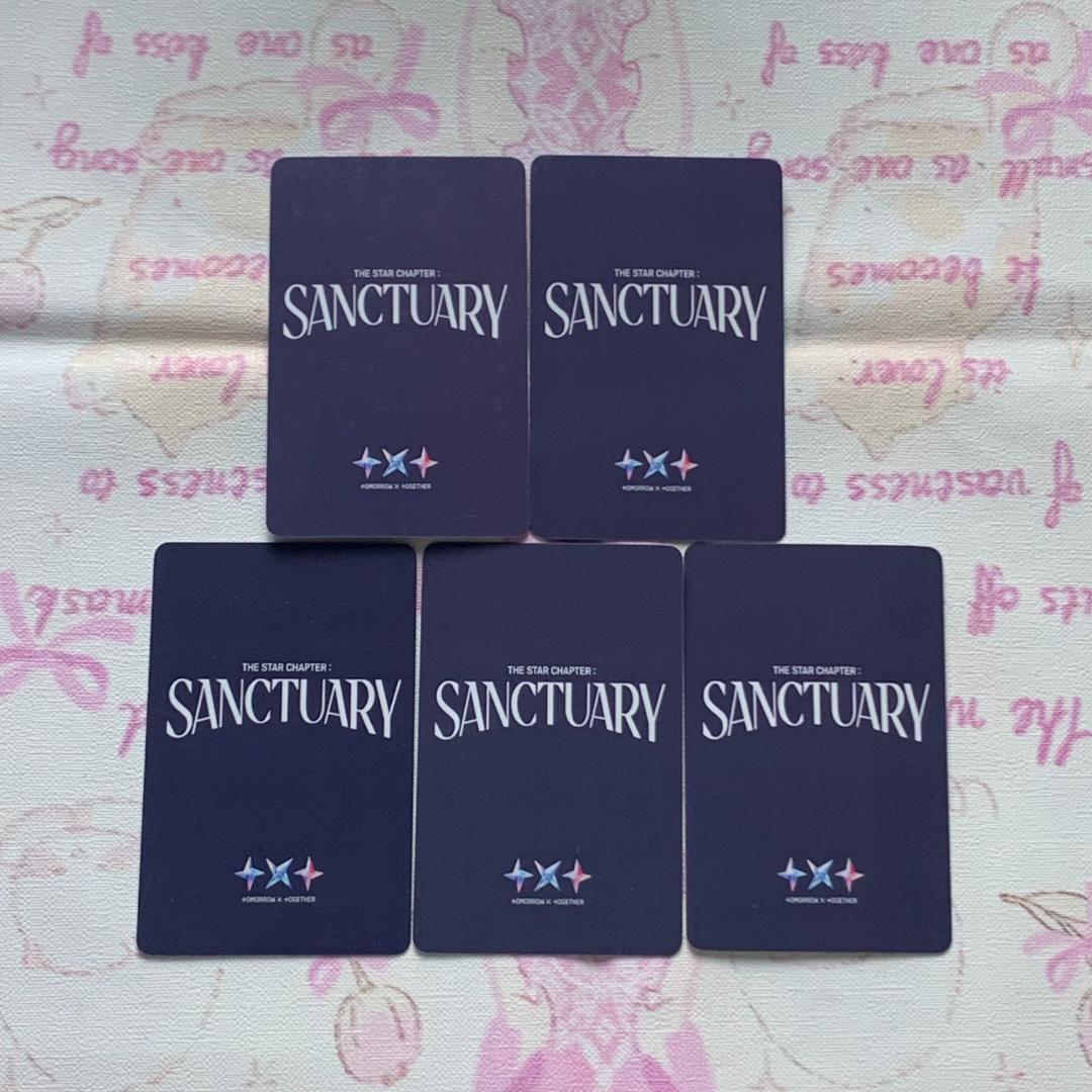 TXT アメリカ Kpop nara SANCTUARY トレカ 5枚セット