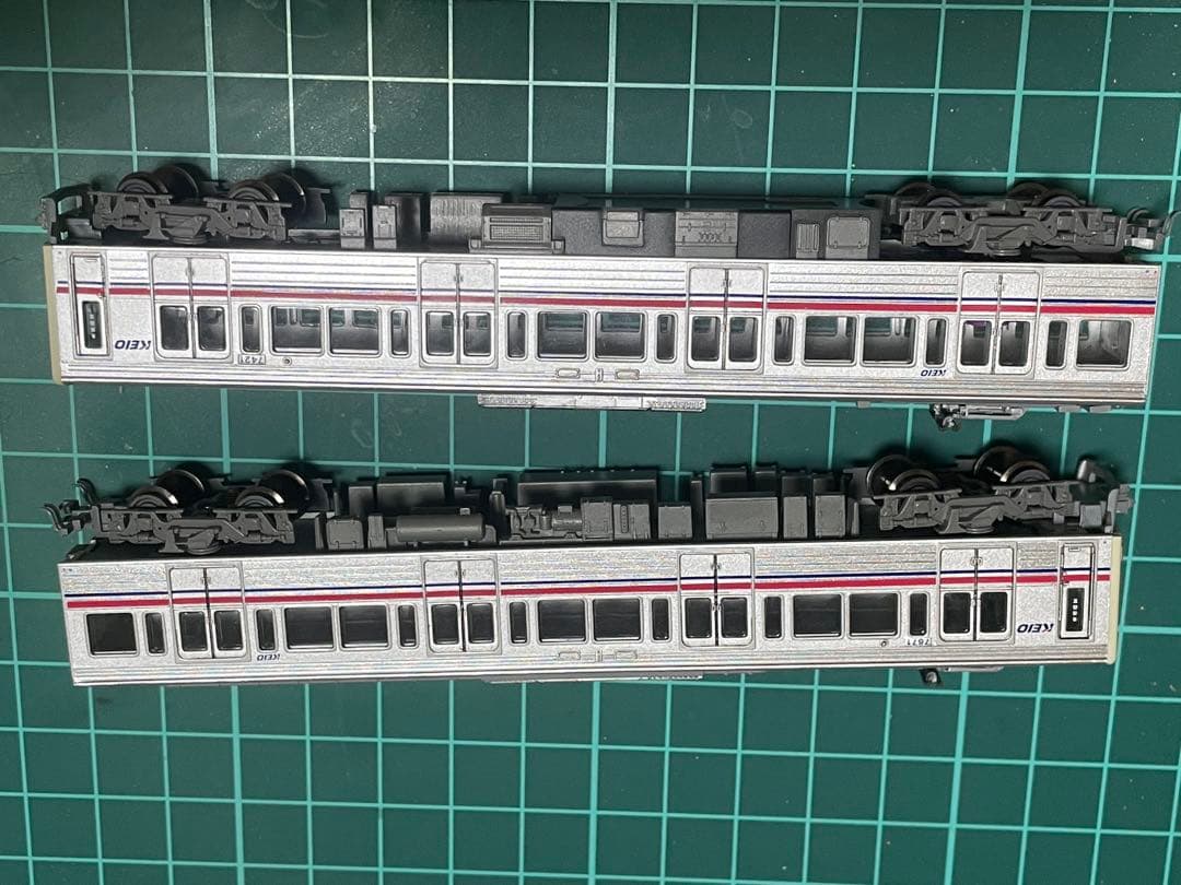 加工品京王7000系新塗装VVVF競馬場線2両セット マイクロエース