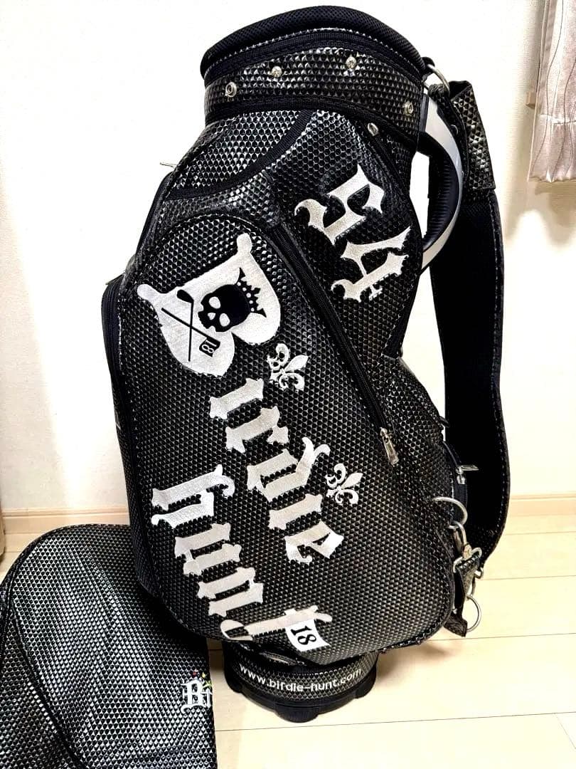 バーディーハント　キャディバッグ&ヘッドカバー9個付き